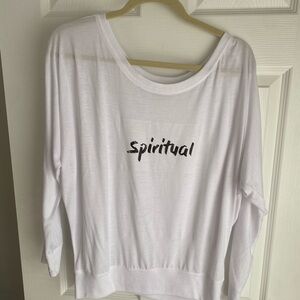 Om & Ah London Long Sleeve Spiritual Shirt - L